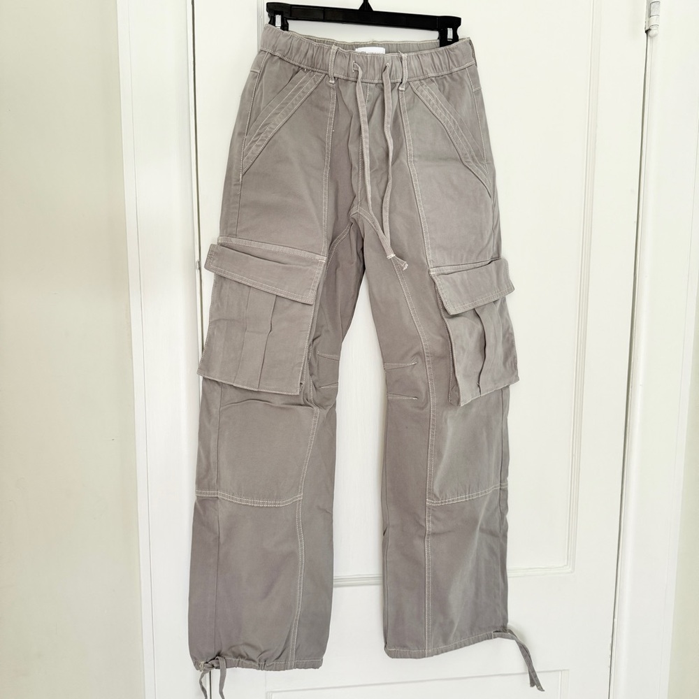 Zara Grey Cargo Pants